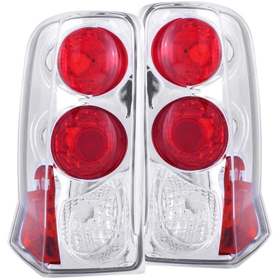 ANZO 2002-2006 Cadillac Escalade Taillights Chrome-Tail Lights-Deviate Dezigns (DV8DZ9)