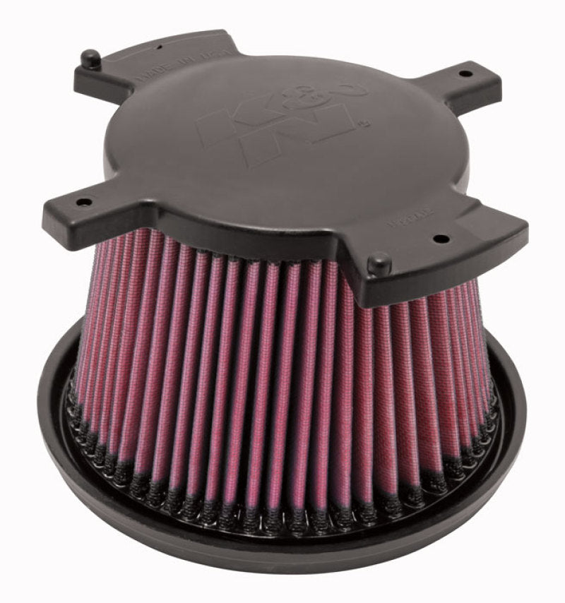 K&N 06 Chevrolet Duramax 6.6L-V8 DSL Drop In Air Filter-Air Filters - Drop In-Deviate Dezigns (DV8DZ9)