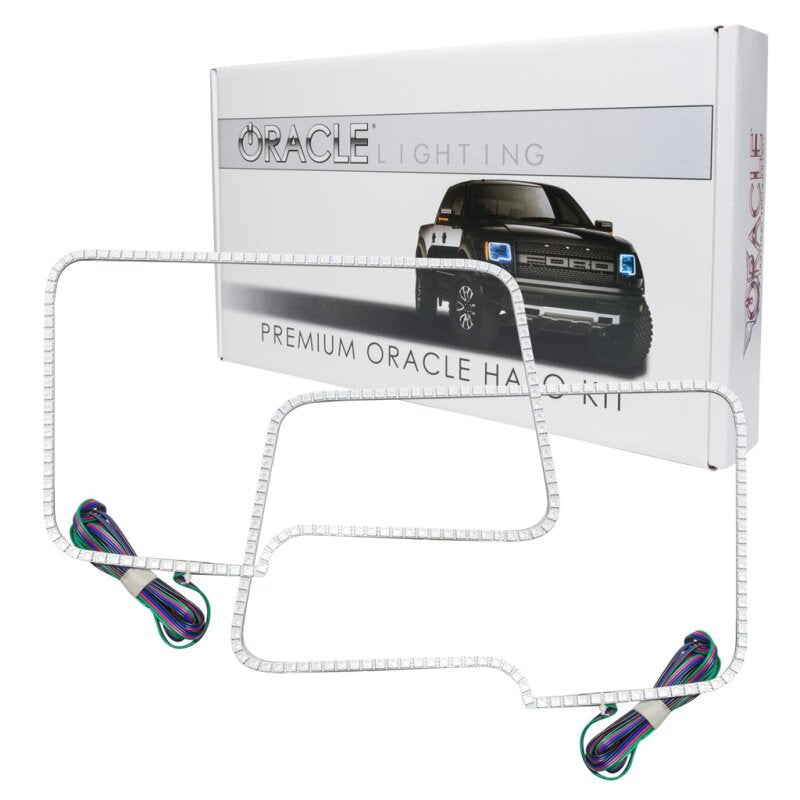Oracle Ford F-150/Raptor 09-14 Halo Kit - ColorSHIFT w/ BC1 Controller SEE WARRANTY-Headlights-Deviate Dezigns (DV8DZ9)
