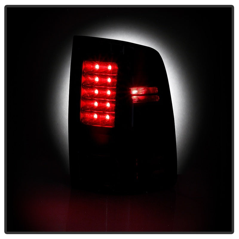 Spyder Dodge Ram 1500 09-18/2500/3500 10-18 LED Tail Lights - Incandescent Model Only - Black-Tail Lights-Deviate Dezigns (DV8DZ9)