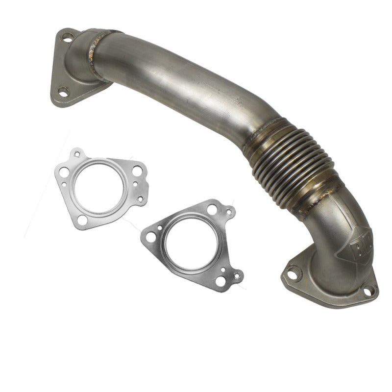 BD Diesel 2001-2004 Chevy Duramax LB7 6.6L Up-Pipe Only for Passenger Side-Connecting Pipes-Deviate Dezigns (DV8DZ9)