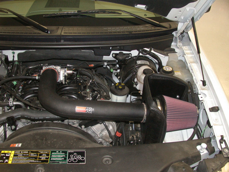 K&N 04 Ford F150 V8-5.4L Performance Intake Kit-Cold Air Intakes-Deviate Dezigns (DV8DZ9)