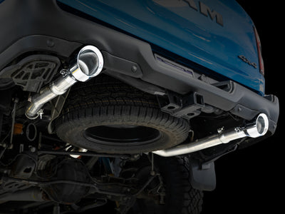 AWE Tuning 19-21 RAM 1500 5.7L (w/Cutouts) 0FG Dual Rear Exit Cat-Back Exhaust - Chrome Silver Tips-Catback-Deviate Dezigns (DV8DZ9)