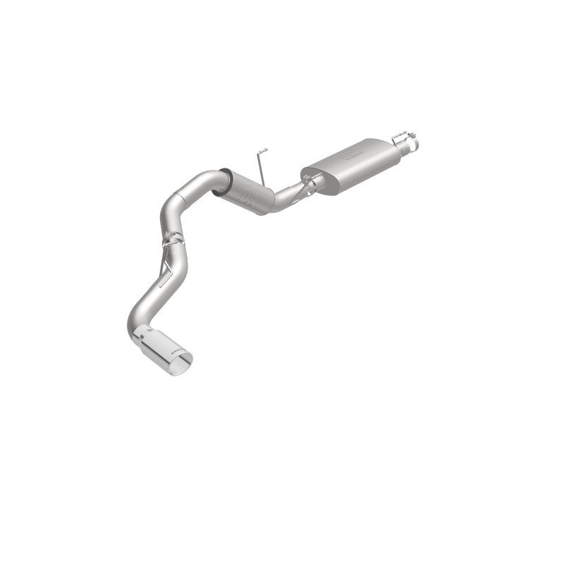 MagnaFlow Cat-Back, SS, 4in, Single Pass Side Rear Exit 5in Tip 14-15 Ram 2500 6.4L V8 CC LB/MC SB-Catback-Deviate Dezigns (DV8DZ9)