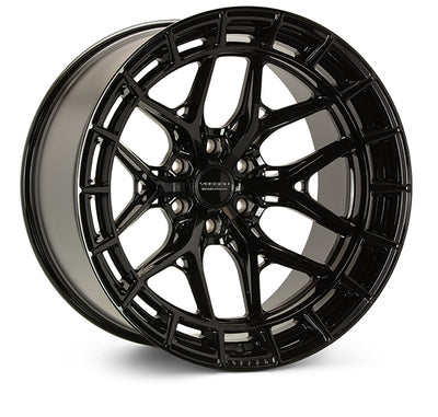 Vossen HFX-1 24x12 / 8x170 / ET-44 / Ultra Deep / 125.1 CB - Gloss Black Wheel-Wheels-Deviate Dezigns (DV8DZ9)