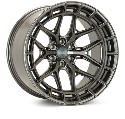 Vossen HFX-1 22x9.5 / 6x139.7 BP / ET20 / 106.1 CB / Deep - Matte Gunmetal Wheel-Wheels-Deviate Dezigns (DV8DZ9)