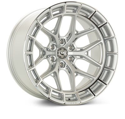 Vossen HFX-1 24x10 / 6x139.7 / ET25 / Deep / 106.1 CB - Silver Polished Wheel-Wheels-Deviate Dezigns (DV8DZ9)