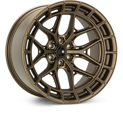 Vossen HFX-1 18x9 / 6x139.7 / ET0 / Super Deep / 106.1 CB - Terra Bronze Wheel-Wheels-Deviate Dezigns (DV8DZ9)