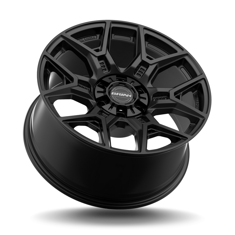 BRINK - B201 INSURGENT / 22x10 / 6x139.7 + 6x135 / ET12 / 106.1 CB - NOCTURNAL BLACK-Wheels-Deviate Dezigns (DV8DZ9)