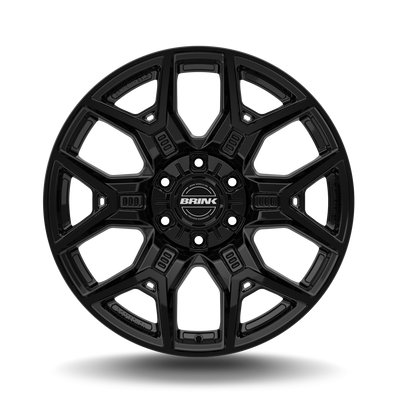 BRINK - B207 INSURGENT / 20x9 / 6x139.7 + 6x135 / ET18 / 106.1 CB - PIANO BLACK-Wheels-Deviate Dezigns (DV8DZ9)