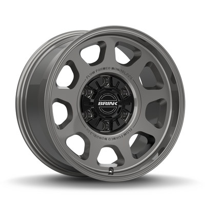 BRINK - B303 ALPINE / 17x8.5 / 5x127 + 5x114.3 / ET0 / 78.1 CB - VIVID TITANIUM-Wheels-Deviate Dezigns (DV8DZ9)