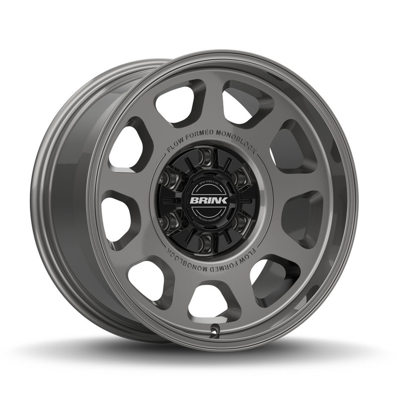 BRINK - B303 ALPINE / 17x8.5 / 6x139.7 + 6x135 / ET0 / 106.1 CB - VIVID TITANIUM-Wheels-Deviate Dezigns (DV8DZ9)