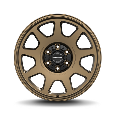 BRINK - B302 ALPINE / 17x8.5 / 6x120 + 6x114.3 / ET0 / 72.56 CB - ROYAL BRONZE-Wheels-Deviate Dezigns (DV8DZ9)