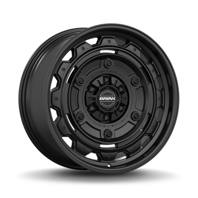 BRINK - B401 BARRACKS / 17x8.5 / 5x127 + 5x114.3 / ET0 / 78.1 CB - NOCTURNAL BLACK-Wheels-Deviate Dezigns (DV8DZ9)