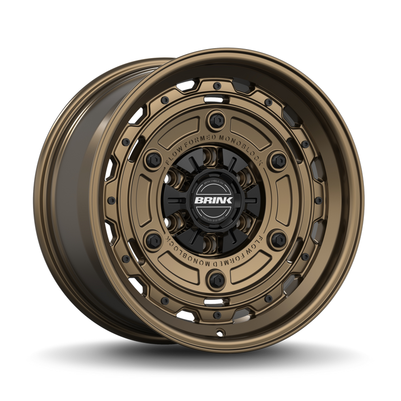 BRINK - B402 BARRACKS / 17x8.5 / 5x127 + 5x114.3 / ET0 / 78.1 CB - ROYAL BRONZE-Wheels-Deviate Dezigns (DV8DZ9)