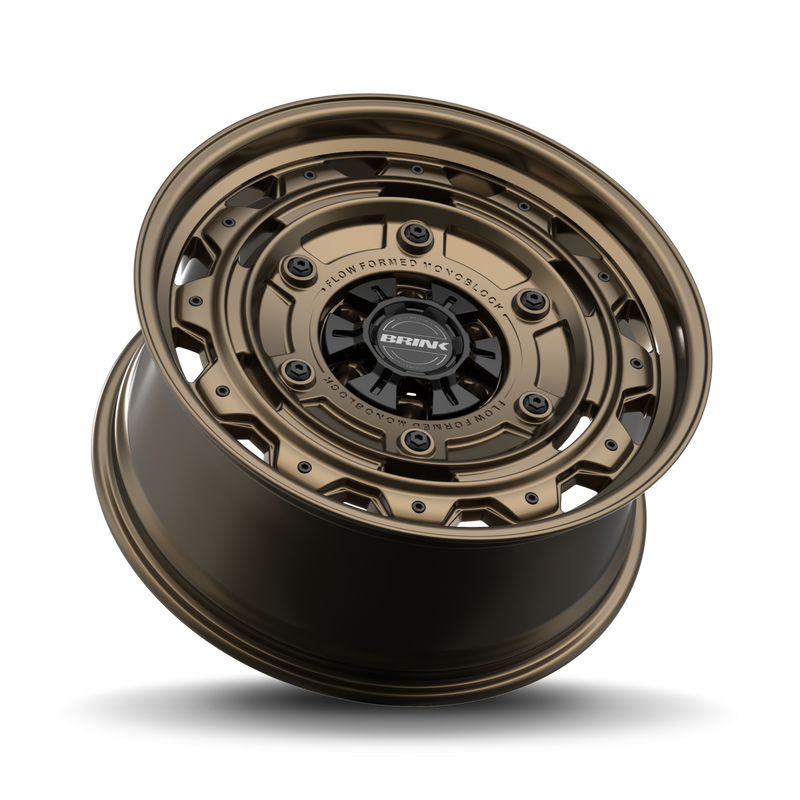 BRINK - B402 BARRACKS / 17x9 / 5x127 + 5x114.3 / ET-12 / 78.1 CB - ROYAL BRONZE-Wheels-Deviate Dezigns (DV8DZ9)