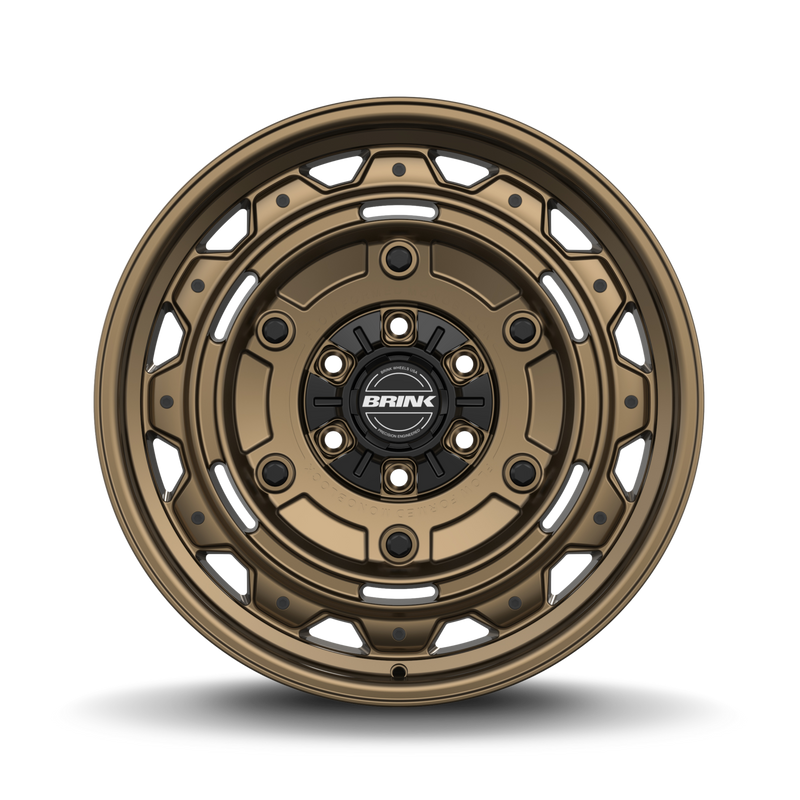 BRINK - B402 BARRACKS / 17x8.5 / 6x139.7 + 6x135 / ET0 / 106.1 CB - ROYAL BRONZE-Wheels-Deviate Dezigns (DV8DZ9)