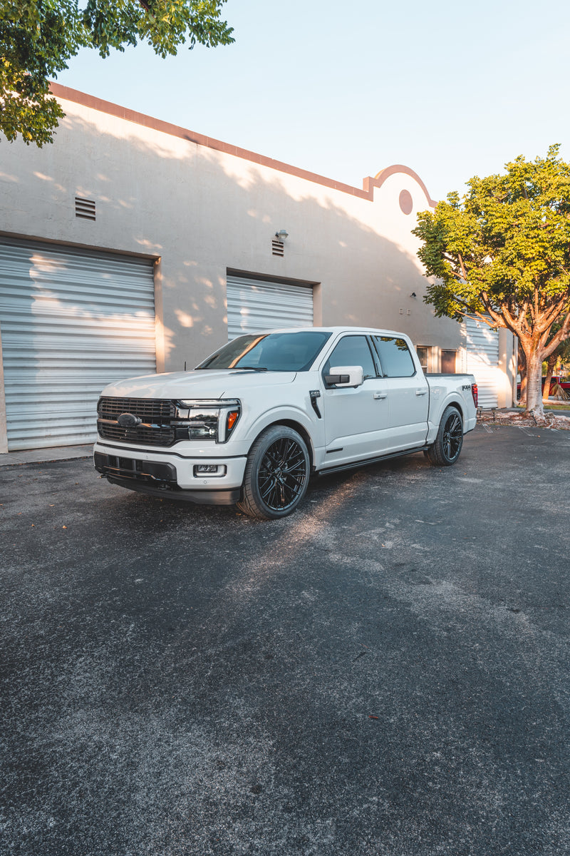 DV8DZ9 - DP Lowering Kit | 2024-2025 F-150 PowerBoost 4x4 | 3 "F / 5" R-Lowering Kits-Deviate Dezigns (DV8DZ9)