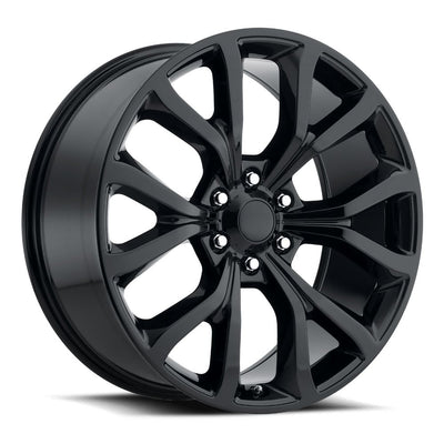 Factory Reproductions - Ford Expedition Platinum Replica Wheels FR52 - Gloss Black-Wheels-Deviate Dezigns (DV8DZ9)