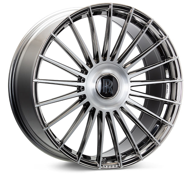 Vossen HF-8 24x10 / 6x135 BP / ET25 / 87.1 CB / Deep - EMC Polished / Brushed Wheel-Wheels-Deviate Dezigns (DV8DZ9)