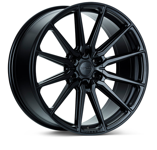 Vossen HF6-1 24x10 / 6x135 / ET25 / Deep Face / 87.1 - Satin Black Wheel-Wheels-Deviate Dezigns (DV8DZ9)