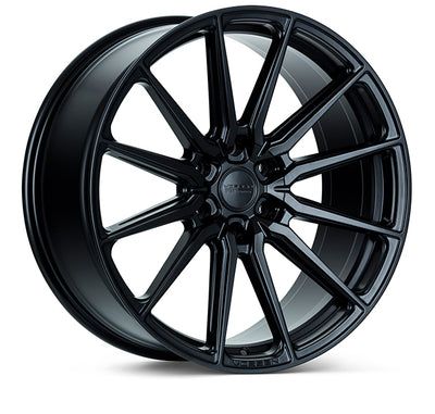 Vossen HF6-1 20x9.5 / 6x139.7 / ET15 / Deep Face / 106.1 - Satin Black Wheel-Wheels-Deviate Dezigns (DV8DZ9)