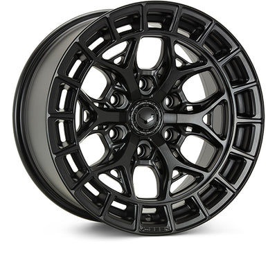 Vossen HFX-1 22x11 / 5x112 / ET14 / Deep - Satin Black Wheel-Wheels-Deviate Dezigns (DV8DZ9)