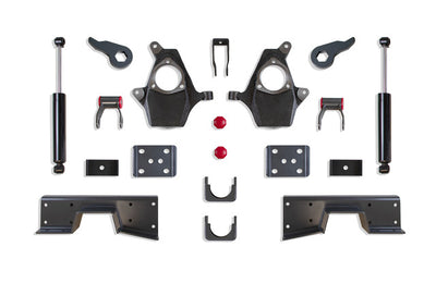 Maxtrac - 1999-2006 Chevy Silverado 1500 2WD/4WD 3/5" Lowering Kit-Lowering Kits-Deviate Dezigns (DV8DZ9)