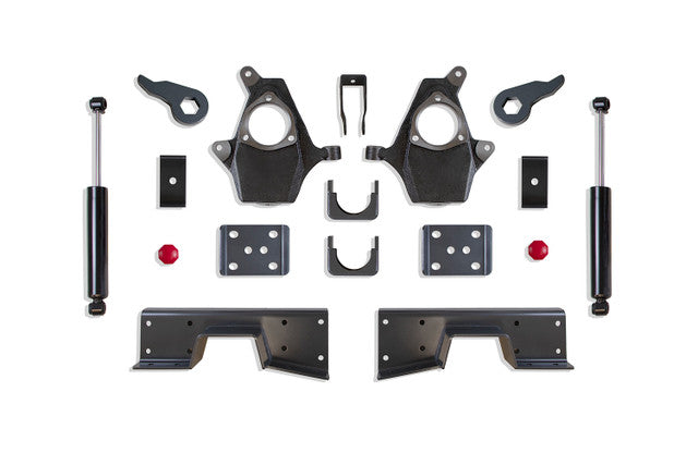 Maxtrac - 1999-2006 Chevy Silverado 1500 2WD/4WD 4/6" Lowering Kit-Lowering Kits-Deviate Dezigns (DV8DZ9)