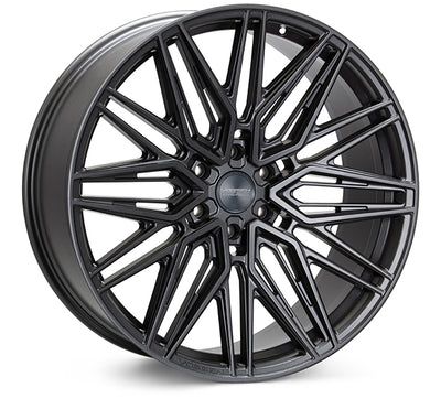 Vossen HF6-5 20x10 / 6x135 / ET-18 / Super Deep Face / 87.1 - Matte Gunmetal Wheel-Wheels-Deviate Dezigns (DV8DZ9)