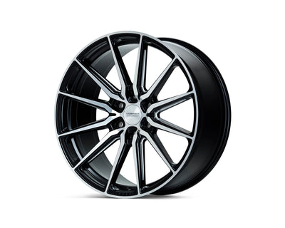 Vossen HF6-1 22x9.5 / 6x139.7 / ET20 / Deep Face / 106.1 - Brushed Matte Black Wheel-Wheels-Deviate Dezigns (DV8DZ9)