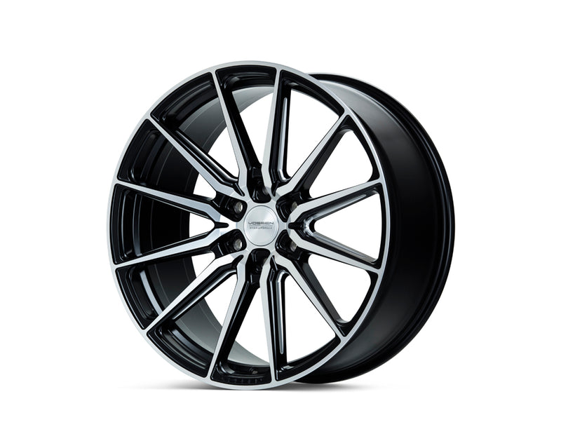 Vossen HF6-1 24x10 / 6x135 / ET25 / Deep Face / 87.1 - Brushed Matte Black Wheel-Wheels-Deviate Dezigns (DV8DZ9)