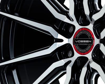 Vossen HF6-1 24x10 / 6x135 / ET25 / Deep Face / 87.1 - Brushed Matte Black Wheel-Wheels-Deviate Dezigns (DV8DZ9)