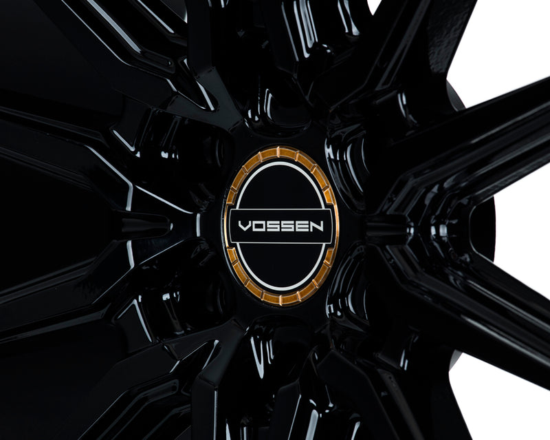 Vossen HF6-1 22x9.5 / 6x139.7 / ET30 / Deep / 95.1 CB - Gloss Black Wheel-Wheels-Deviate Dezigns (DV8DZ9)