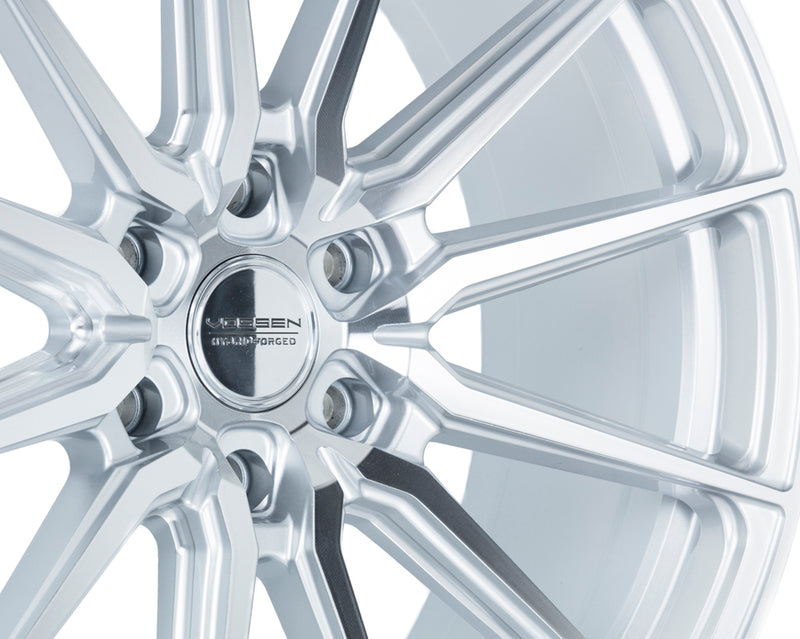 Vossen HF6-1 20x9.5 / 6x135 / ET15 / Deep Face / 87.1 - Silver Polished Wheel-Wheels-Deviate Dezigns (DV8DZ9)