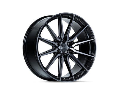 Vossen HF6-1 20x9.5 / 6x135 / ET15 / Deep Face / 87.1 - Tinted Gloss Black Wheel-Wheels-Deviate Dezigns (DV8DZ9)