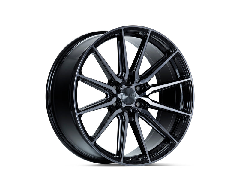 Vossen HF6-1 24x10 / 6x135 / ET25 / Deep Face / 87.1 - Tinted Gloss Black Wheel-Wheels-Deviate Dezigns (DV8DZ9)