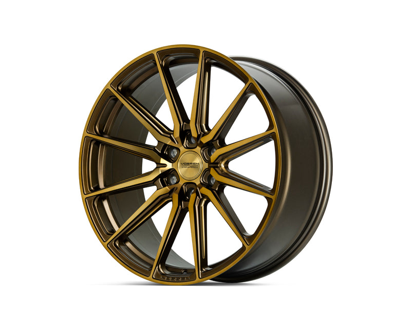 Vossen HF6-1 22x9.5 / 6x139.7 / ET20 / Deep Face / 106.1 - Tinted Matte Bronze Wheel-Wheels-Deviate Dezigns (DV8DZ9)