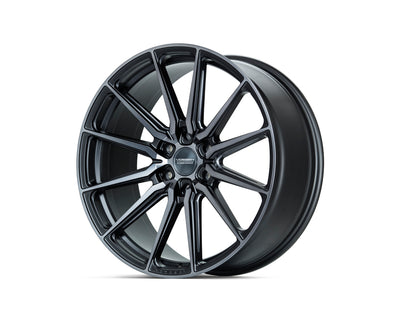 Vossen HF6-1 22x9.5 / 6x139.7- ET20 / Deep Face / 106.1 - Tinted Matte Gunmetal Wheel-Wheels-Deviate Dezigns (DV8DZ9)