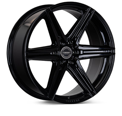 Vossen HF6-2 20x9.5 / 6x135 / ET15 / Deep Face / 87.1 - Gloss Black Wheel-Wheels-Deviate Dezigns (DV8DZ9)