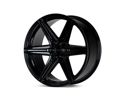 Vossen HF6-2 24x10 / 6x135 / ET25 / Deep Face / 87.1 - Gloss Black Wheel-Wheels-Deviate Dezigns (DV8DZ9)