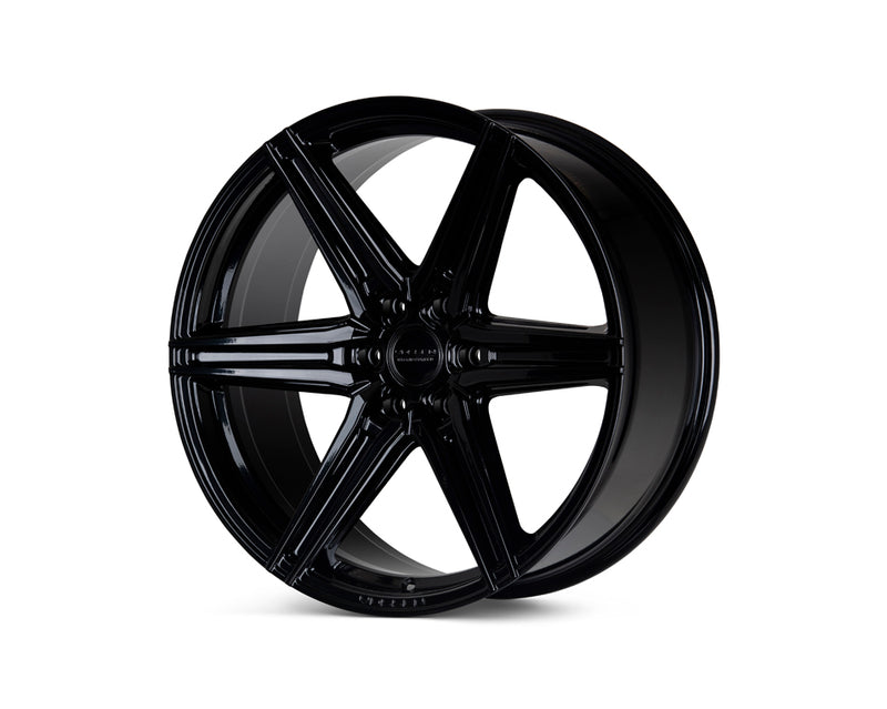 Vossen HF6-2 24x10 / 6x135 / ET25 / Deep Face / 87.1 - Gloss Black Wheel-Wheels-Deviate Dezigns (DV8DZ9)