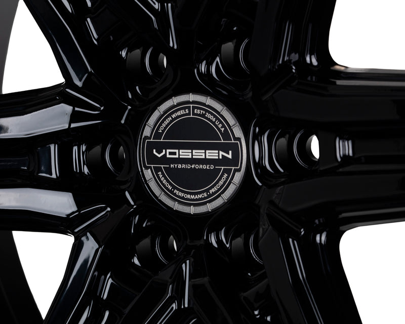 Vossen HF6-2 24x10 / 6x135 / ET25 / Deep Face / 87.1 - Gloss Black Wheel-Wheels-Deviate Dezigns (DV8DZ9)