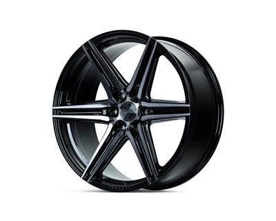 Vossen HF6-2 20x9.5 / 6x139.7 / ET15 / Deep Face / 106.1 - Tinted Gloss Black Wheel-Wheels-Deviate Dezigns (DV8DZ9)