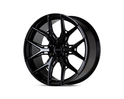 Vossen HF6-4 24x10 / 6x139.7 / ET25 / Deep Face / 106.1 - Gloss Black Wheel-Wheels-Deviate Dezigns (DV8DZ9)