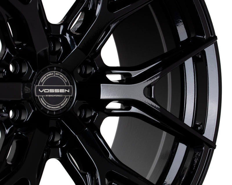 Vossen HF6-4 22x12 / 6x135 / ET-44 / Ultra Deep Face / 87.1 - Gloss Black Wheel-Wheels-Deviate Dezigns (DV8DZ9)