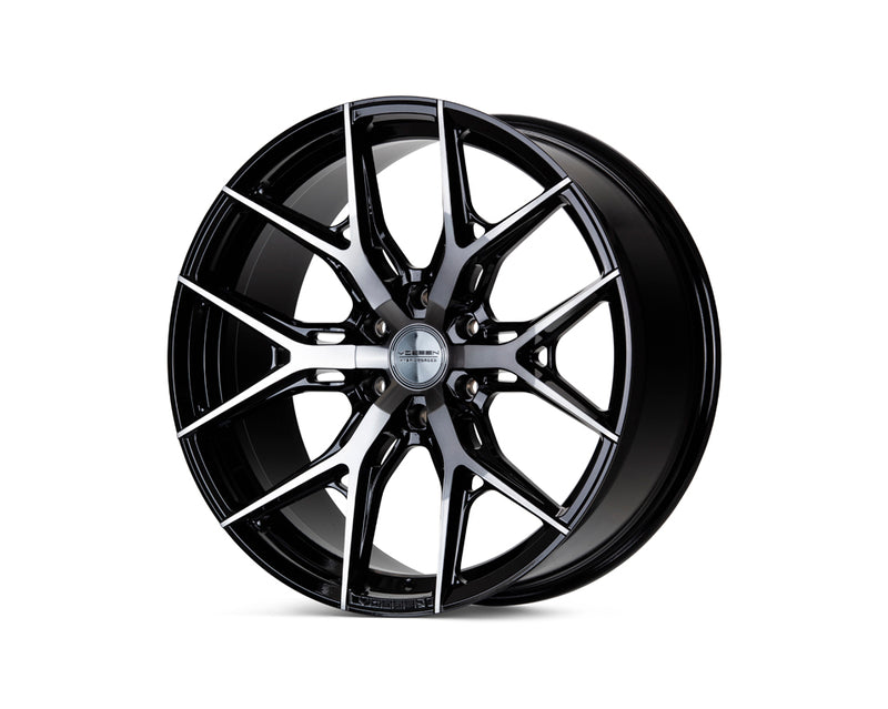 Vossen HF6-4 20x9.5 / 6x139.7 / ET15 / Deep Face / 106.1 - Tinted Gloss Black Wheel-Wheels-Deviate Dezigns (DV8DZ9)