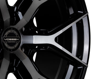 Vossen HF6-4 20x9.5 / 6x139.7 / ET15 / Deep Face / 106.1 - Tinted Gloss Black Wheel-Wheels-Deviate Dezigns (DV8DZ9)