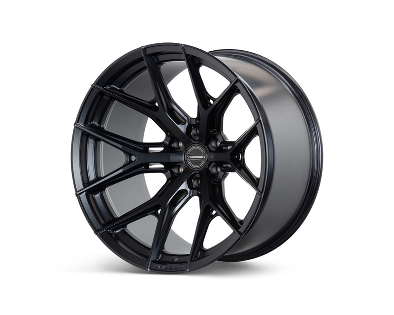 Vossen HF6-4 20x10 / 6x139.7 / ET-18 / Super Deep Face / 106.1 - Satin Black Wheel-Wheels-Deviate Dezigns (DV8DZ9)