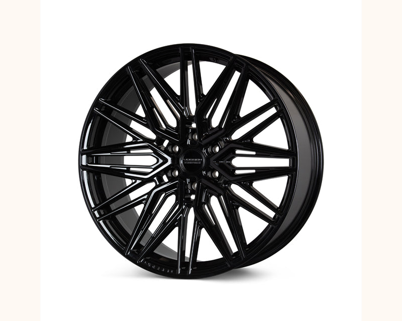 Vossen HF6-5 26x10 / 6x135 / ET35 / Deep / 87.1 CB - Gloss Black Wheel-Wheels-Deviate Dezigns (DV8DZ9)